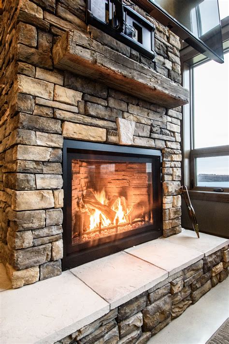 stone hearth fireplace plans